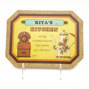 Tell Rita I Found Her Hot Mat!! Vintage 1980s Contenova Hot Mat, Country Classic